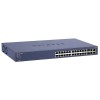 NetGear ProSafe FS728TP 24 Port 10/100 Smart Switch with 4 Gigabit Ports and 24 Ports PoE - Switch - managed - 24 x 10/100 + 2 x combo Gigabit SFP + 2 x 10/100/1000 - desktop - PoE FS728TP-100NAS